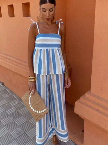 Tahlia™ | Riviera-Streifen Sommer-Set