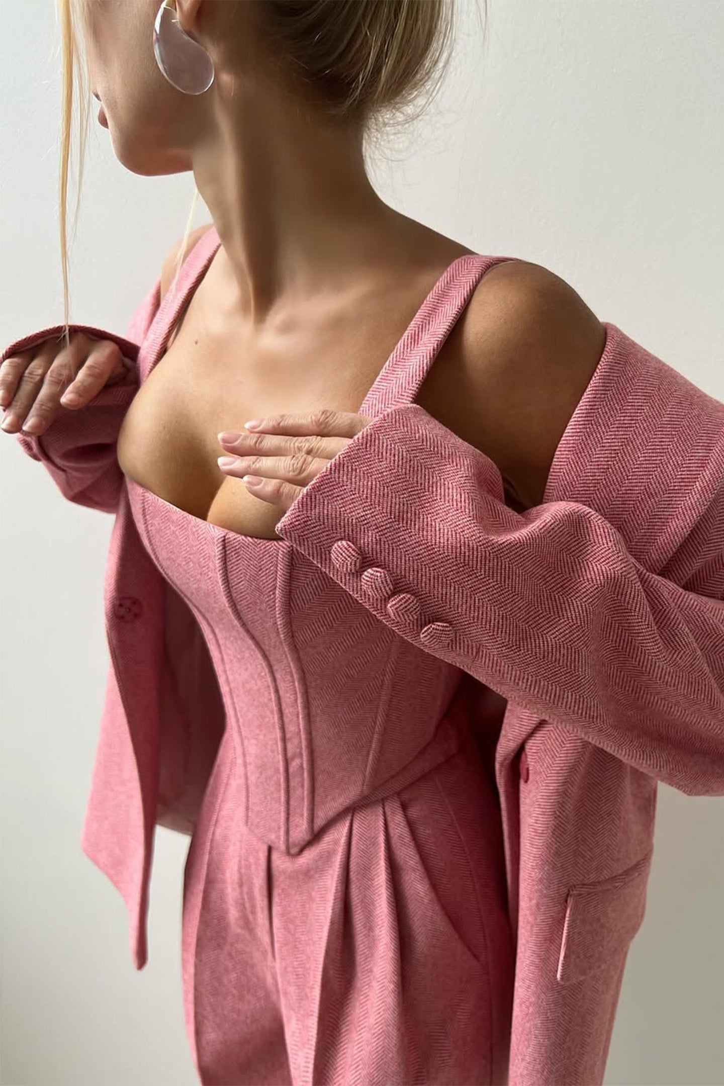 Dolce™ | Dreiteiliges Set mit doppelreihigem Blazer