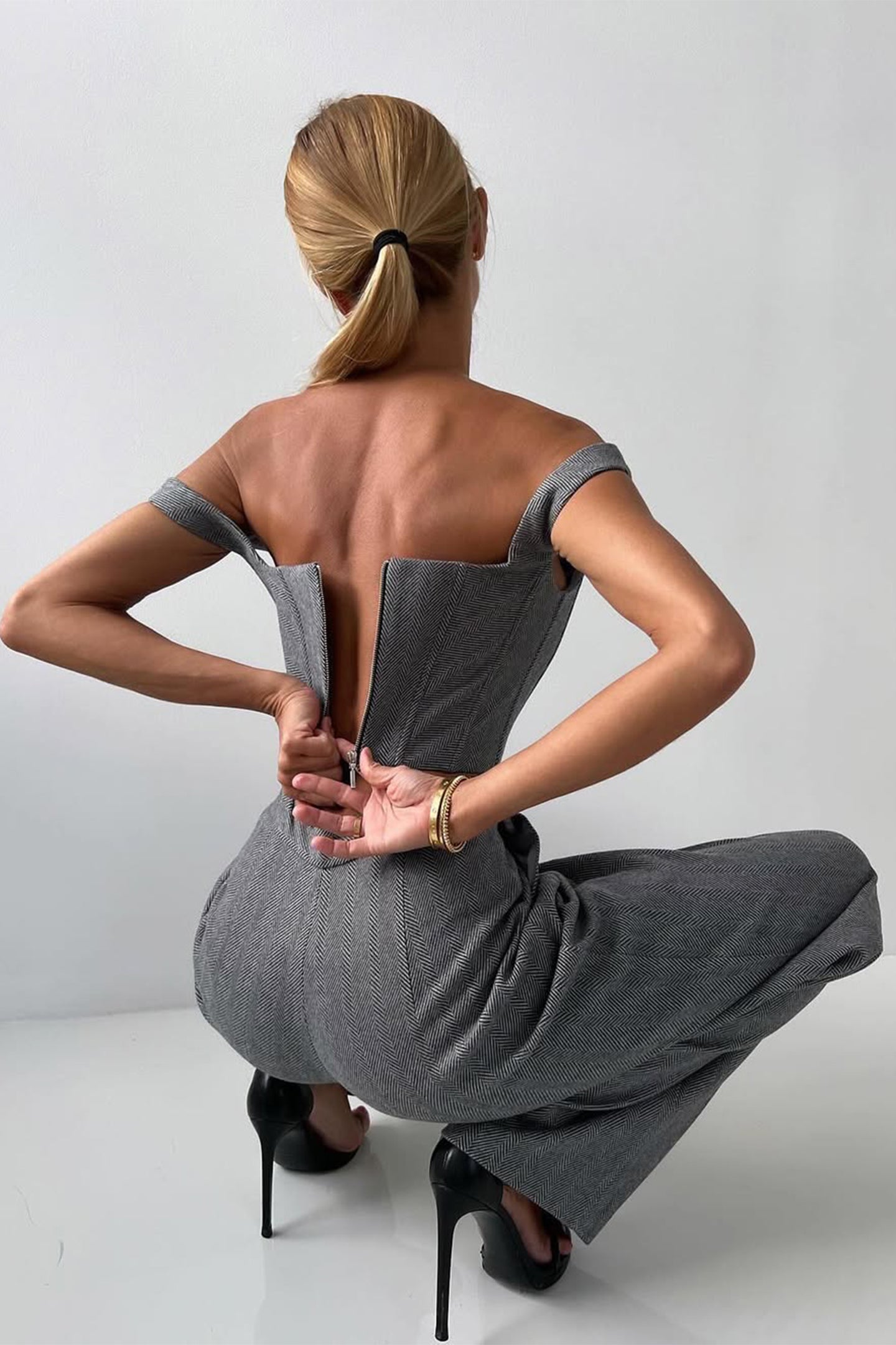 Dolce™ | Dreiteiliges Set mit doppelreihigem Blazer