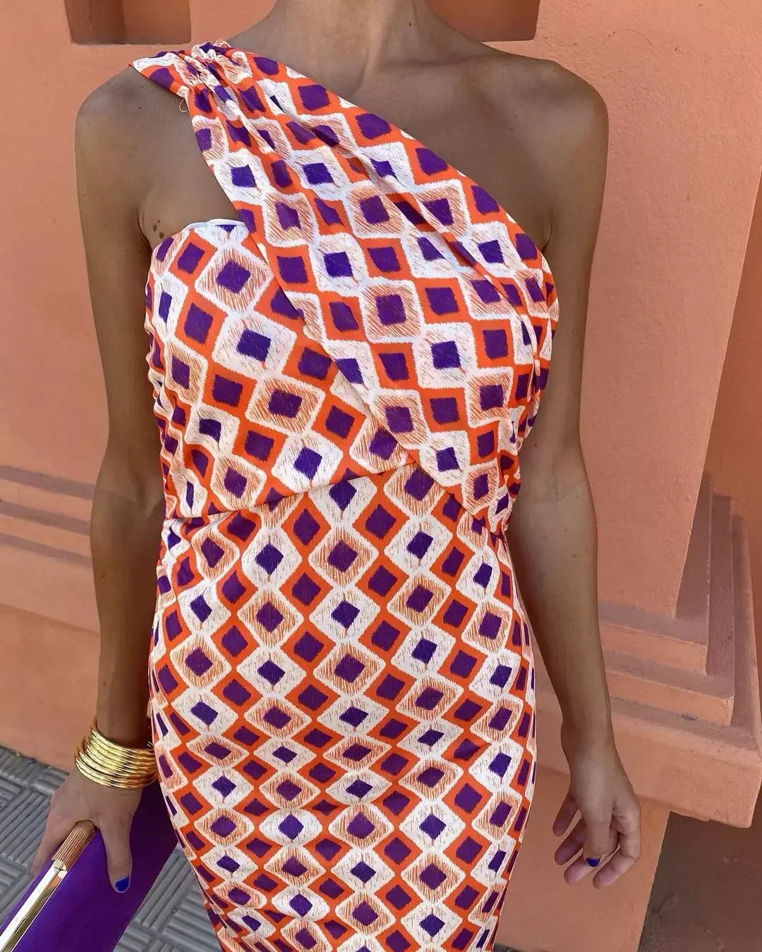 Caitlyn™ | One-Shoulder Bodycon-Kleid