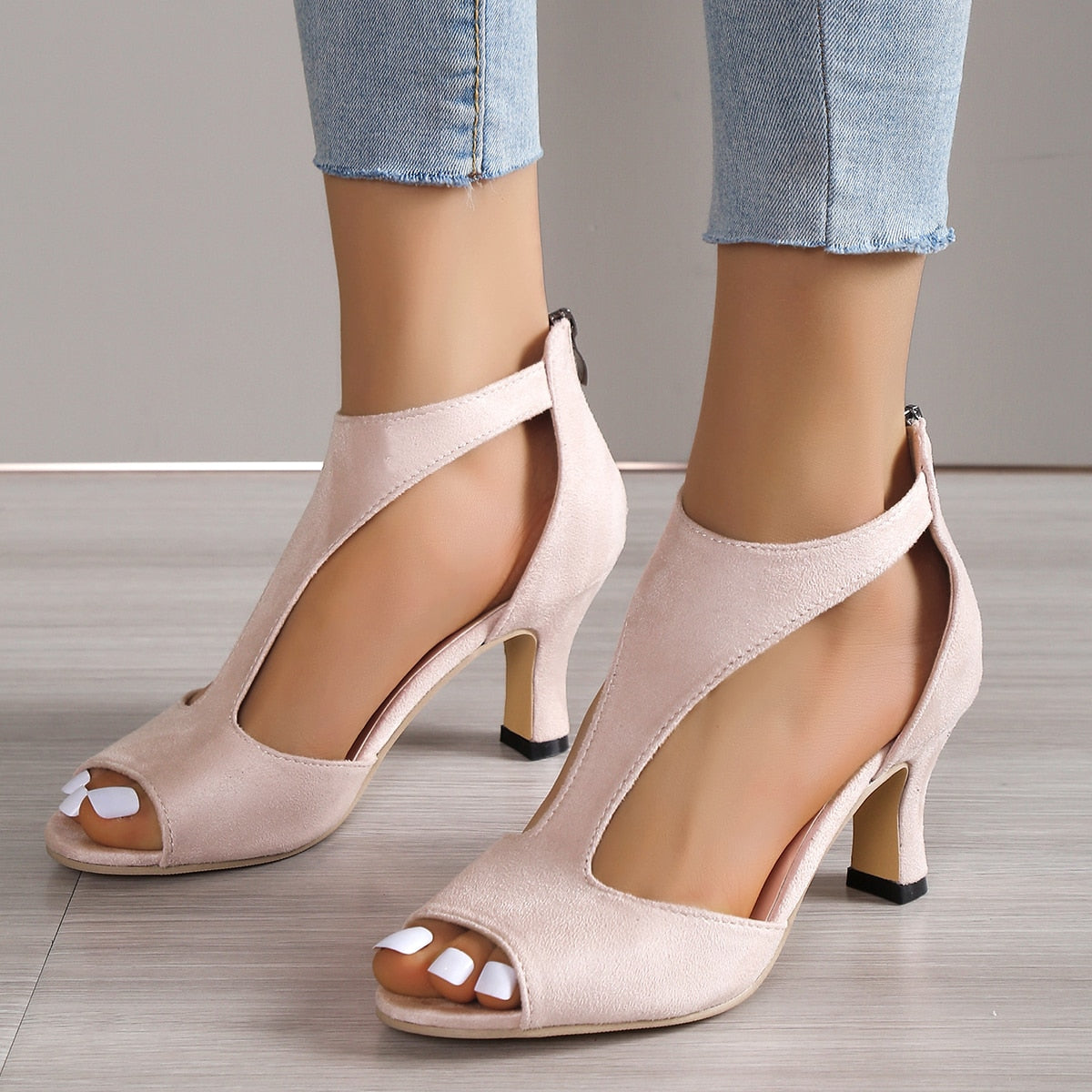 Alisha™ | Orthopädische Sandalen mit Absatz