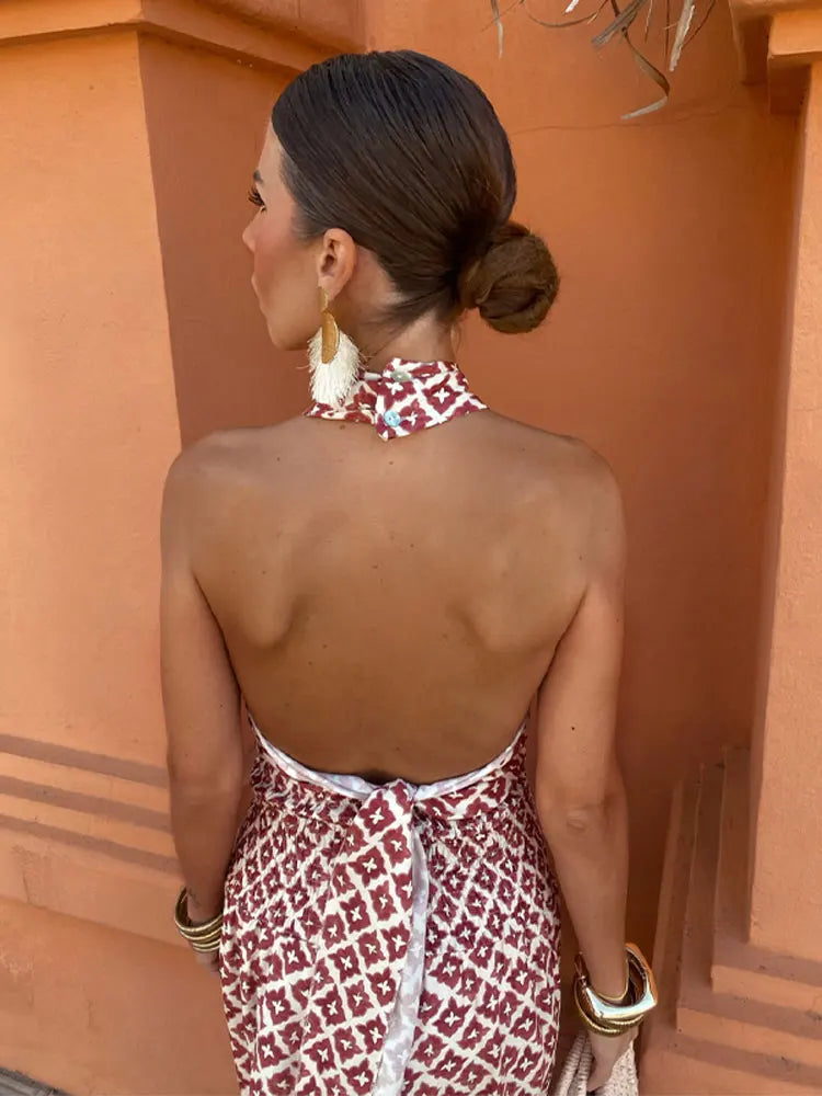 Dakota™ | Halterneck-Set im Wüstenblumen-Look