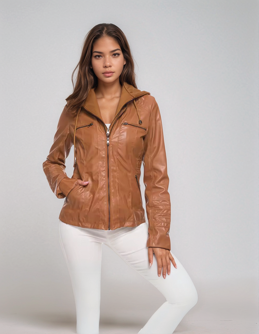 McPhee™ | Vegane Jacke mit Kapuze