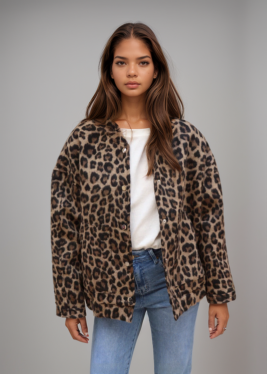 Luna™ | Trendige Leopardenprint-Jacke