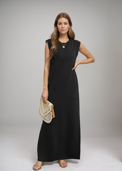 Therese™ | Ärmelloses Maxikleid im Minimalstil