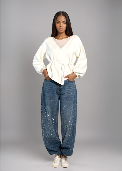 Gertrude™ | Stilvolle Diamant-Jeans