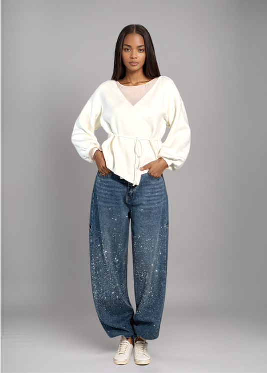 Gertrude™ | Stilvolle Diamant-Jeans