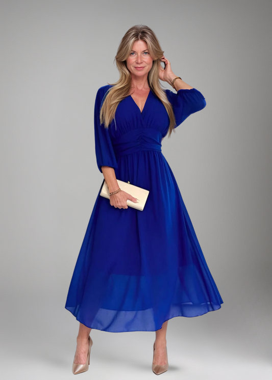 Abigail™ | Leichtes, seidiges Chiffon-Kleid