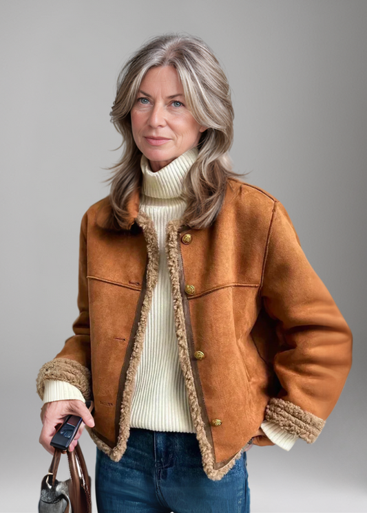 Aspen™ | Jacke im Vintage Wildleder Stil