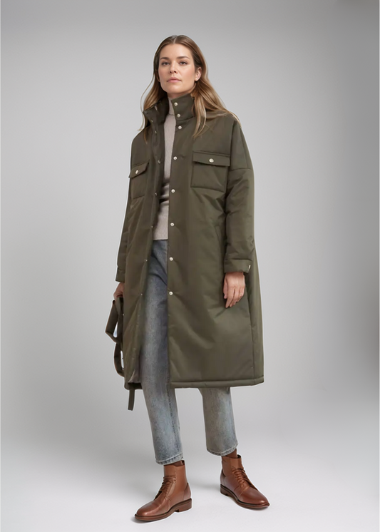 Malina | Eleganter Parka Wintermantel für Damen