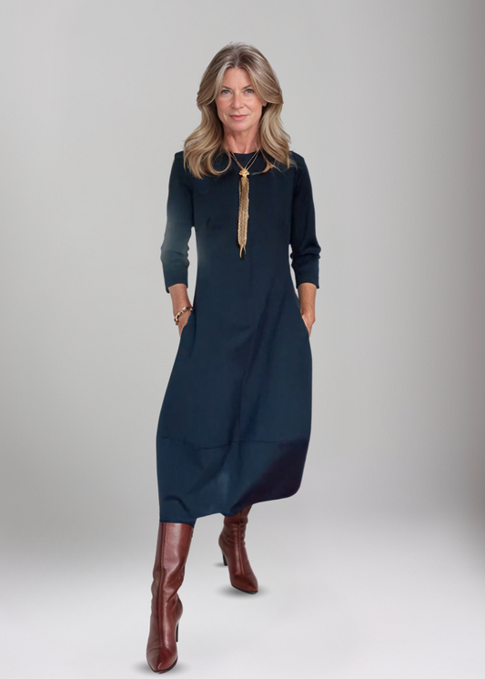 Nele™ | Raffiniertes Midi-Kleid