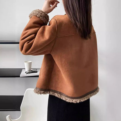 Aspen™ | Jacke im Vintage Wildleder Stil