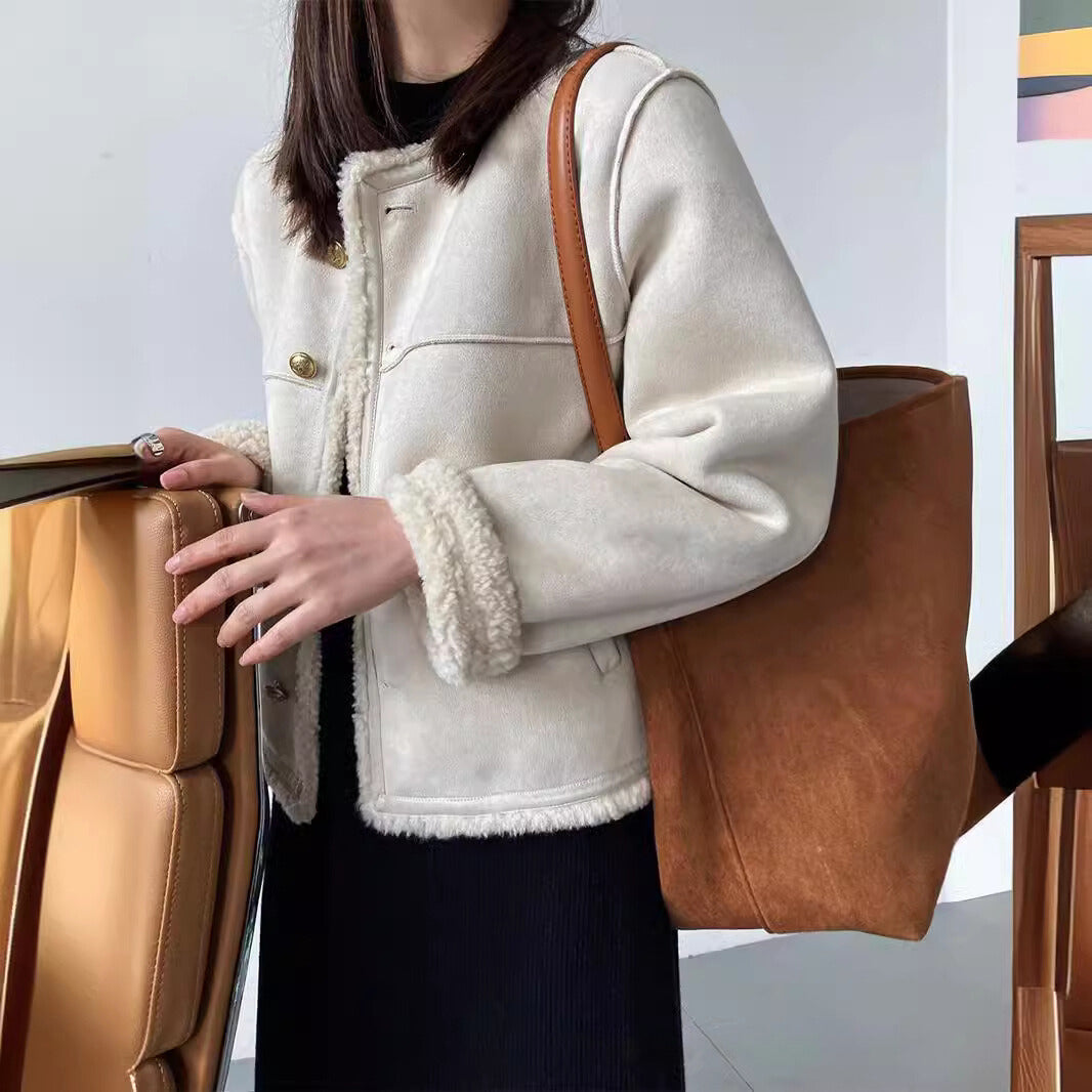 Aspen™ | Jacke im Vintage Wildleder Stil