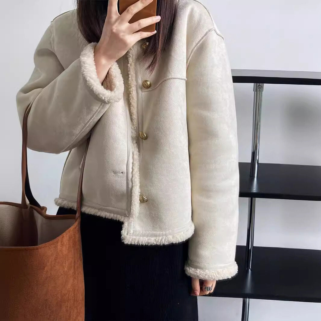 Aspen™ | Jacke im Vintage Wildleder Stil