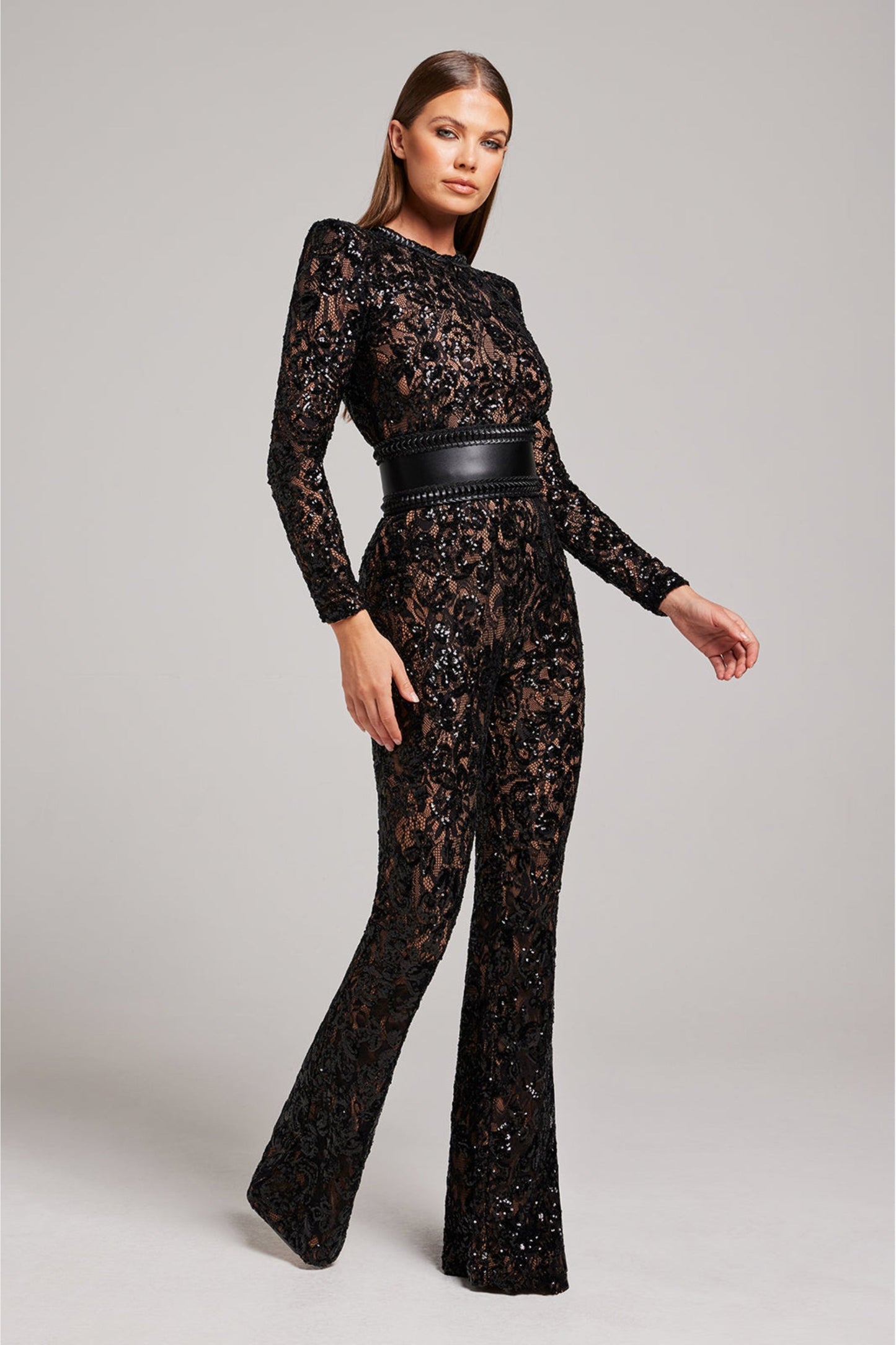 Theresia™ | Jumpsuit aus Spitze mit Korsett