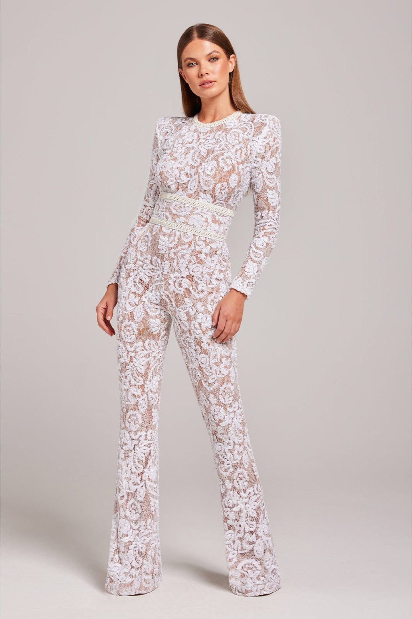 Theresia™ | Jumpsuit aus Spitze mit Korsett