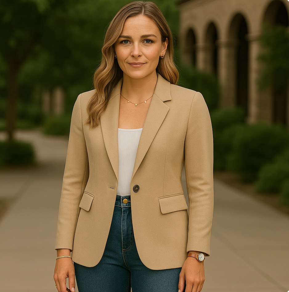 Christine™ | Klassischer Taillierter Blazer