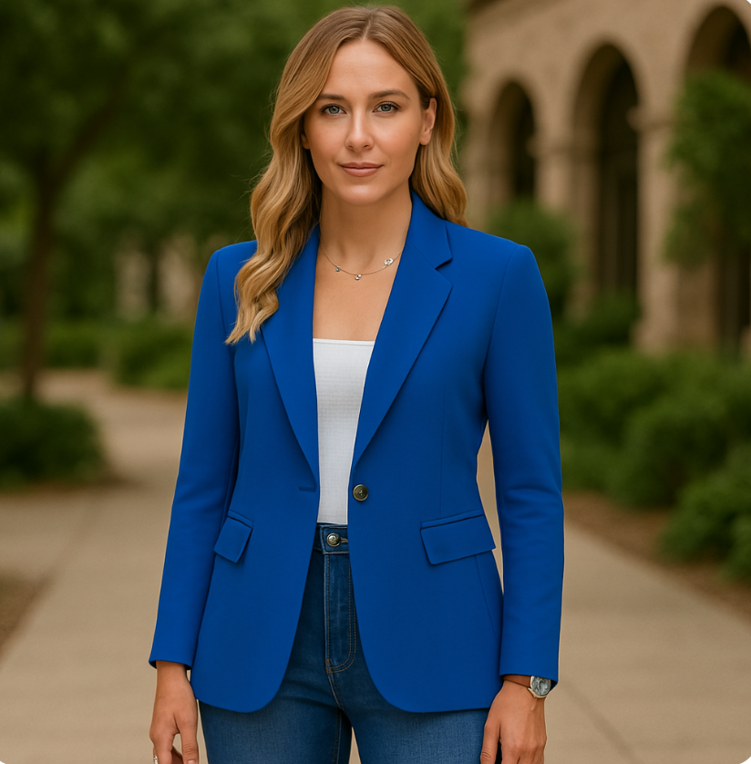 Christine™ | Klassischer Taillierter Blazer