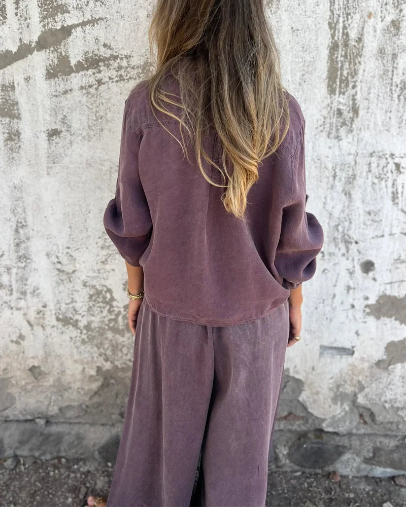 Katharina™ | Weites Freizeit-Zweiteiler-Set