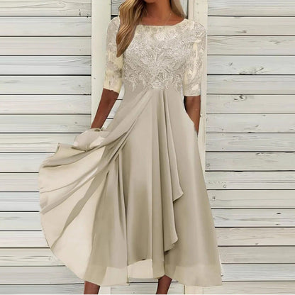 Leni™ | Elegantes Chiffonkleid