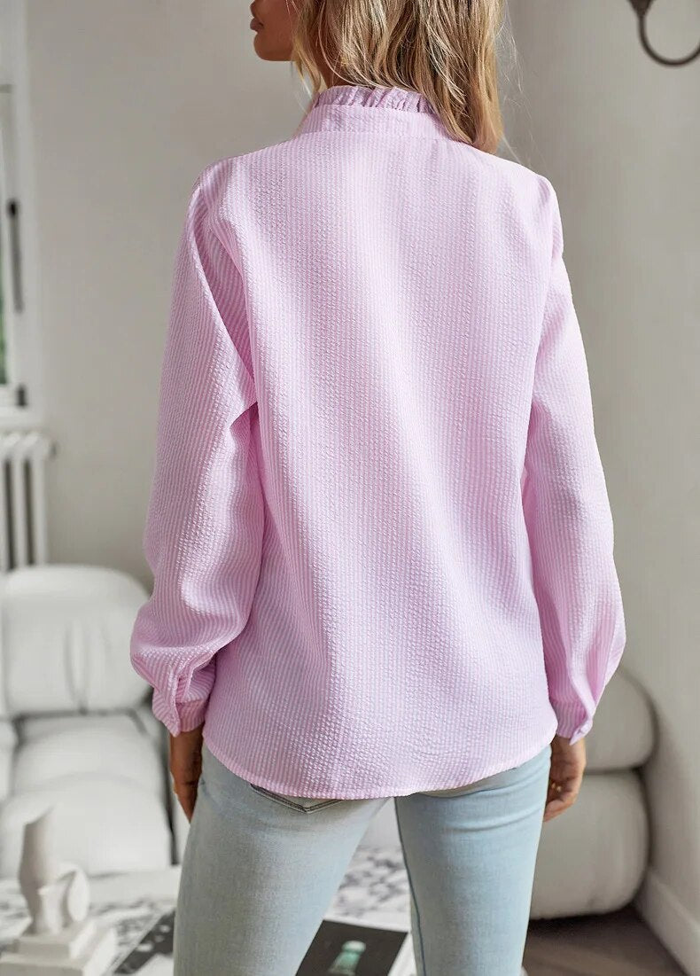 Colette™ | Bluse mit Knopfleiste