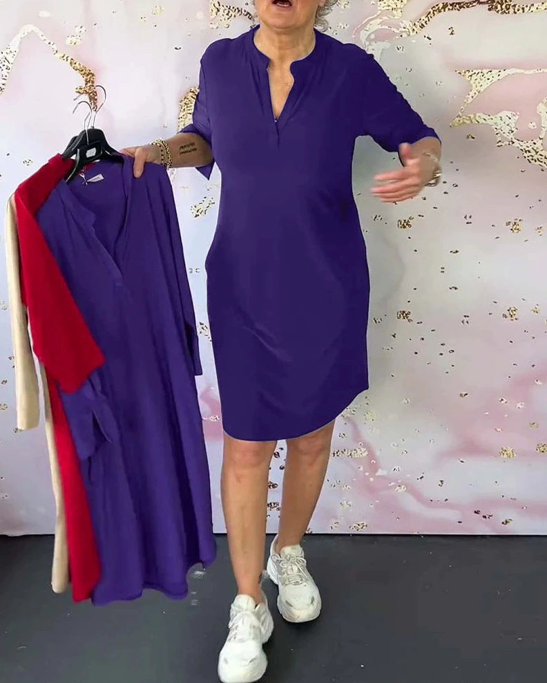 Hanneke™ | Bequemes Polo-Kleid für jeden Tag