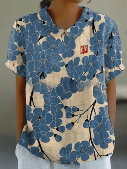 Inga™ | Bluse mit Blumendruck