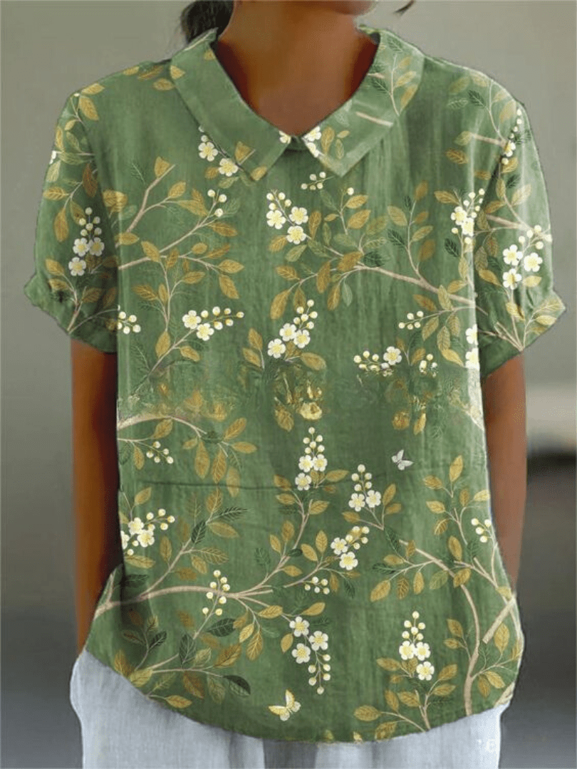 Inga™ | Bluse mit Blumendruck