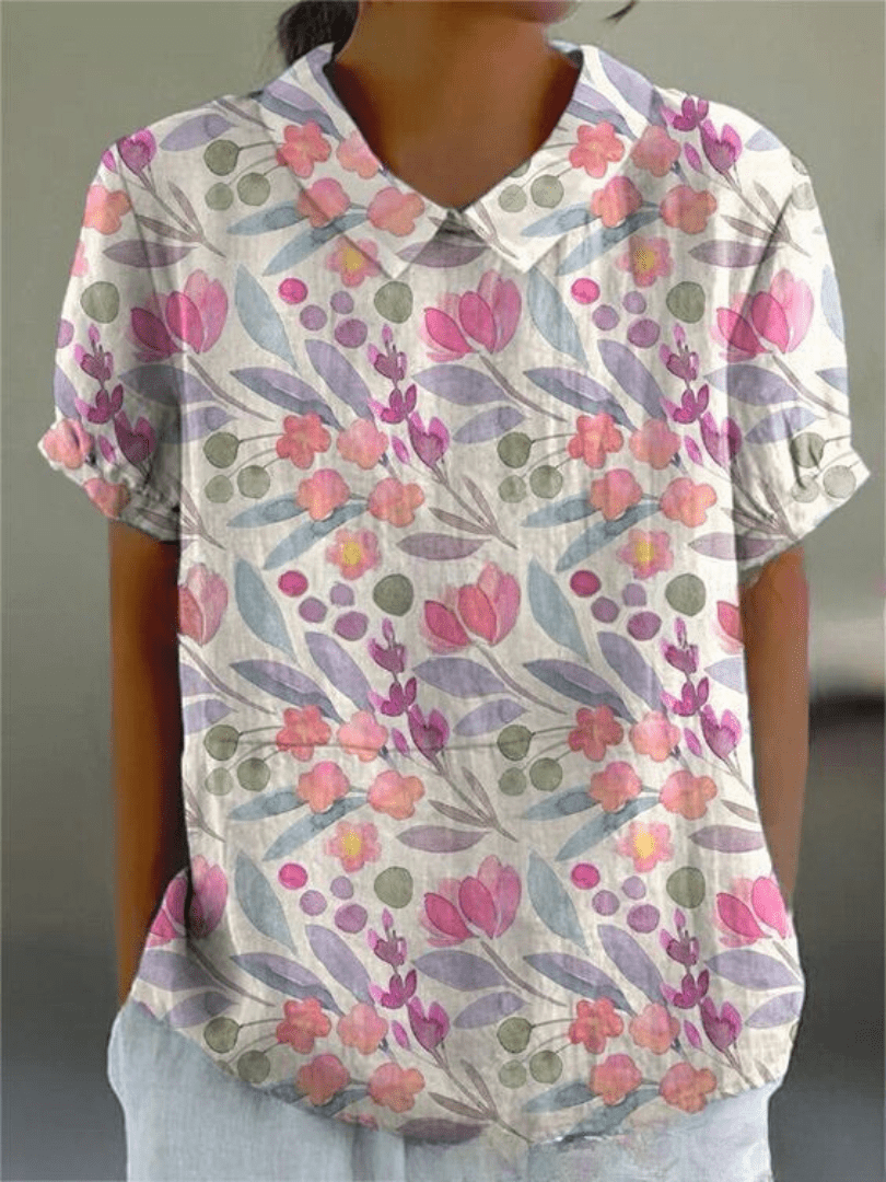 Inga™ | Bluse mit Blumendruck
