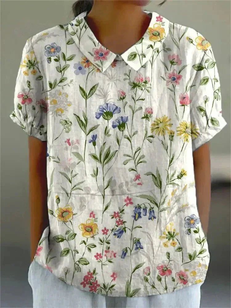Inga™ | Bluse mit Blumendruck