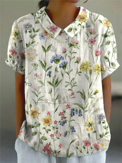 Inga™ | Bluse mit Blumendruck