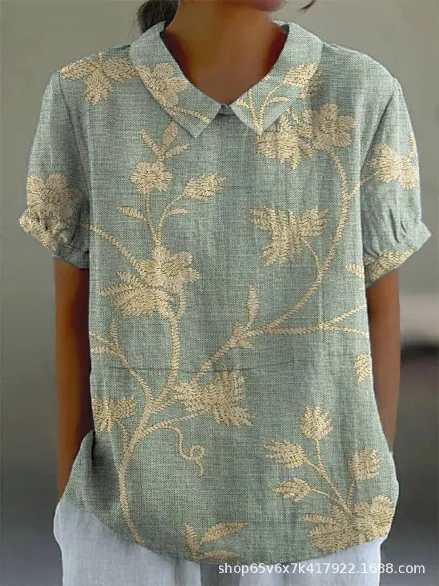 Inga™ | Bluse mit Blumendruck