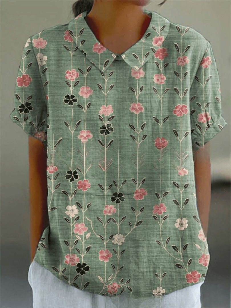 Inga™ | Bluse mit Blumendruck
