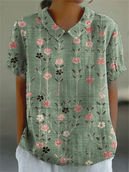 Inga™ | Bluse mit Blumendruck