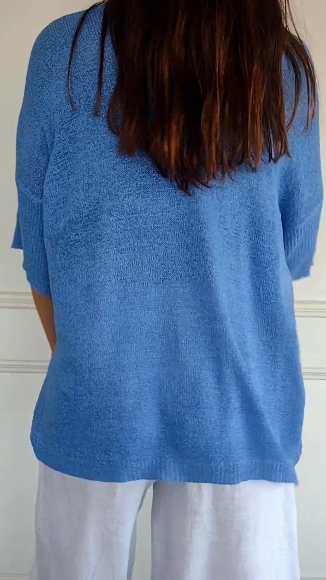 Laura™ | Luftiger V-Ausschnitt Pullover