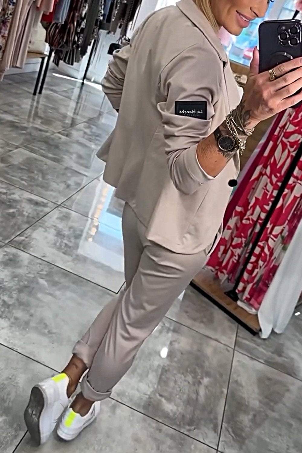 Jackie™ | Lässiges Blazer- und Jogger-Set