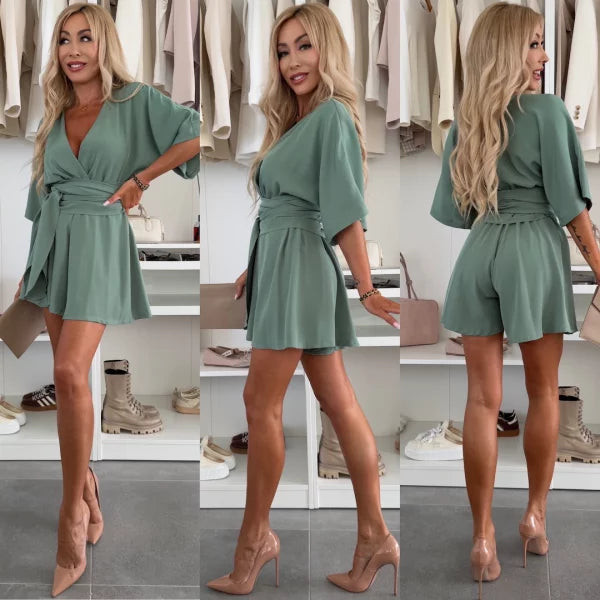 Sabina™ | Eleganter Taillierter Jumpsuit