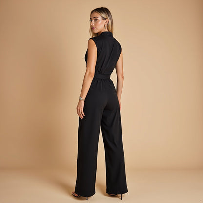 Chantal™ | Eleganter Jumpsuit mit Gürtel