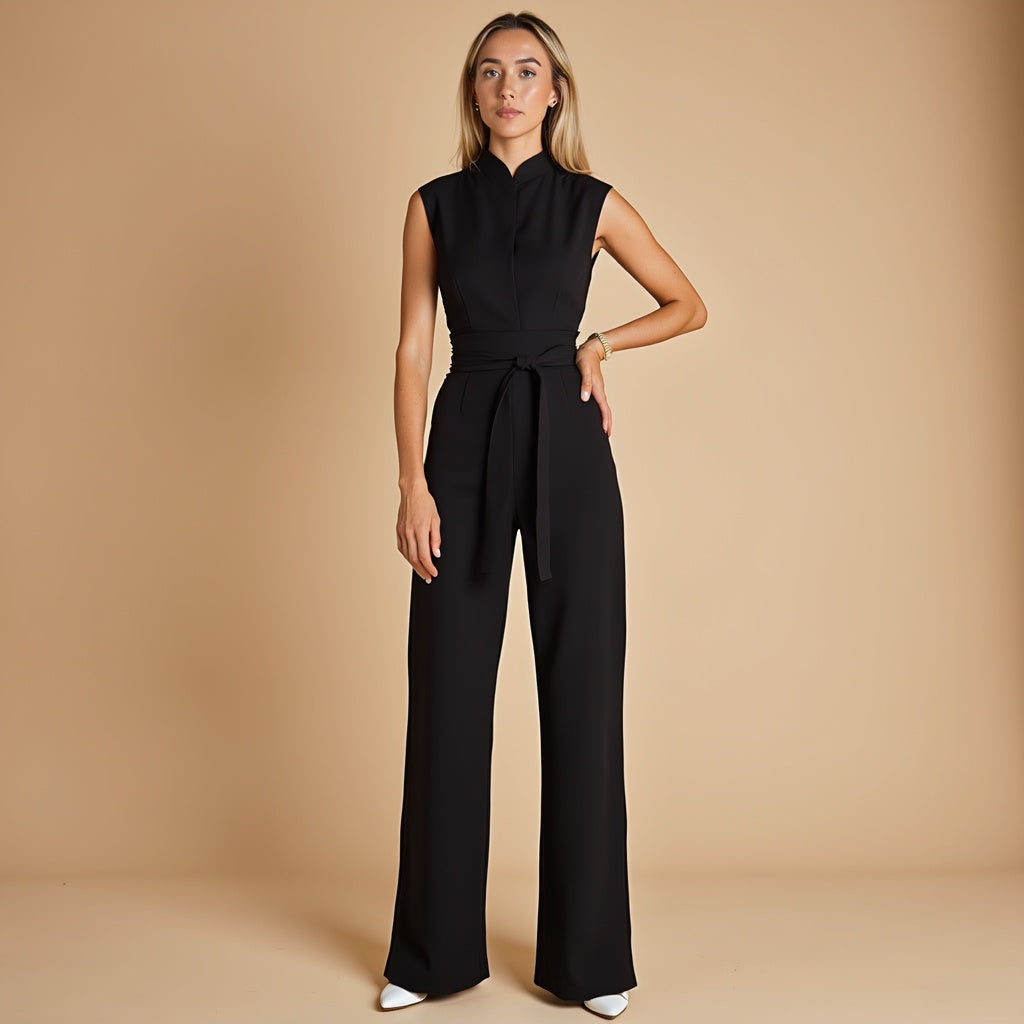 Chantal™ | Eleganter Jumpsuit mit Gürtel