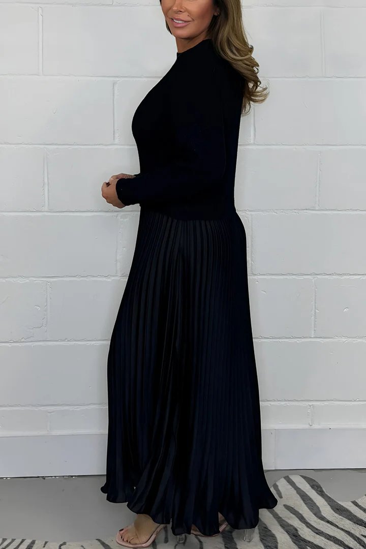 AMBRE™ | Set aus schickem Pullover und Faltenrock