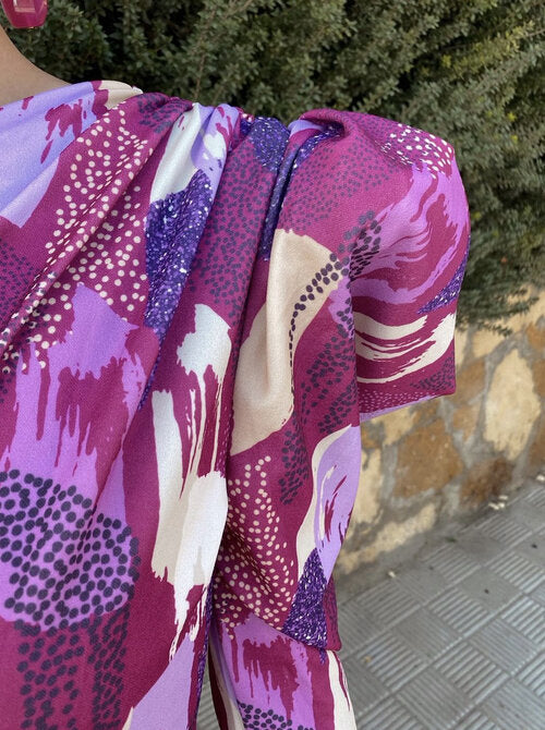 Yllana™ | Abstraktes Asymmetrisches Kleid