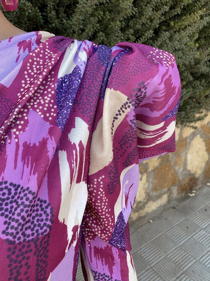 Yllana™ | Abstraktes Asymmetrisches Kleid