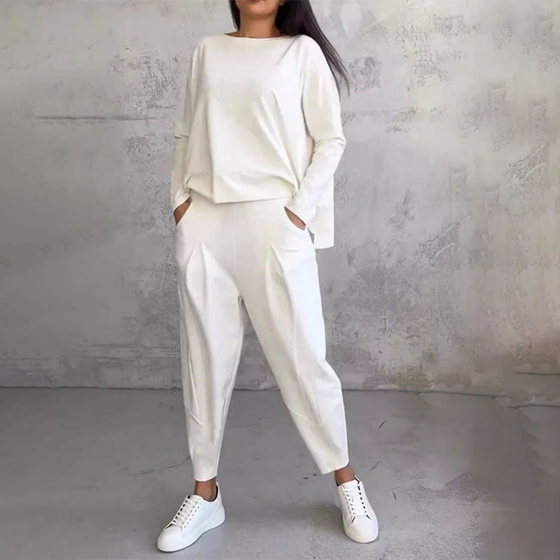 ChicEase™ | Langarmshirt & Hose