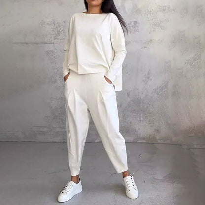 ChicEase™ | Langarmshirt & Hose