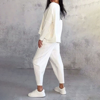 ChicEase™ | Langarmshirt & Hose
