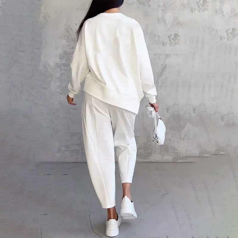 ChicEase™ | Langarmshirt & Hose