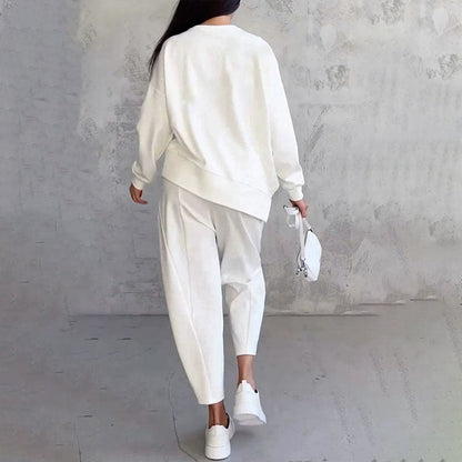 ChicEase™ | Langarmshirt & Hose