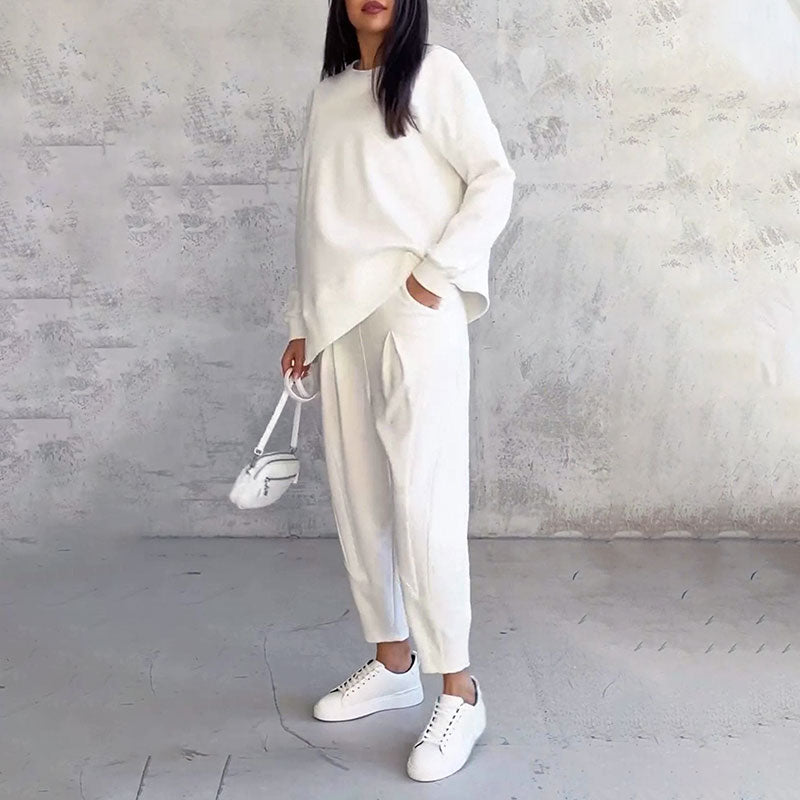 ChicEase™ | Langarmshirt & Hose