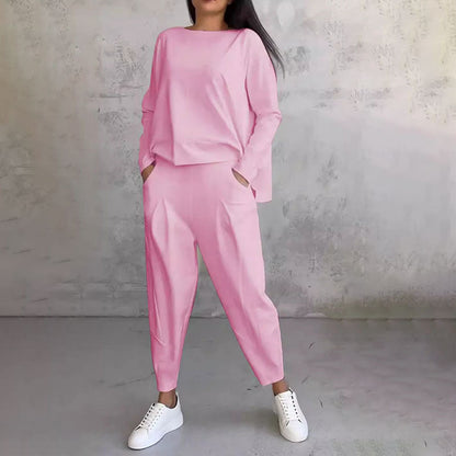 ChicEase™ | Langarmshirt & Hose