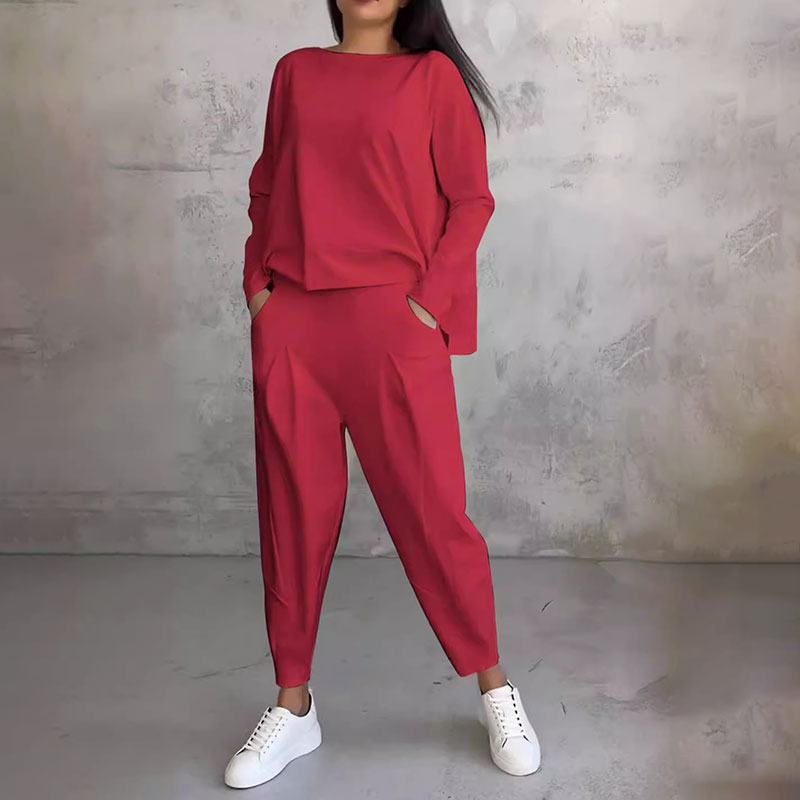 ChicEase™ | Langarmshirt & Hose